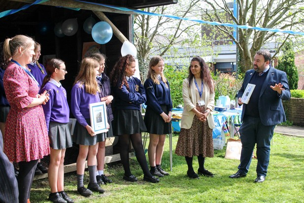 MP praises fundraising efforts of St. Osmund’s Middle School pupils ...