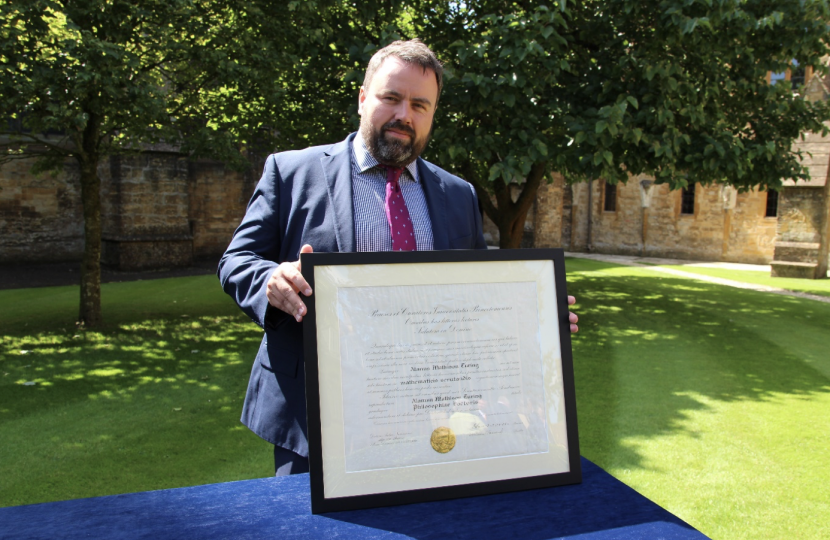 CL with Turing's PhD certificate 