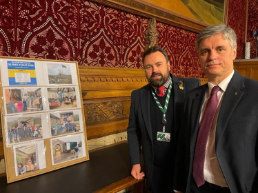 Chris Loder MP with Ukrainian Ambassador